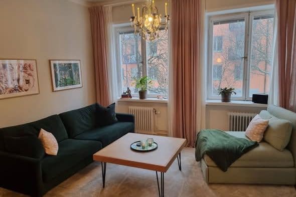 Välplanerad 2:a i Fredhäll nära vatten