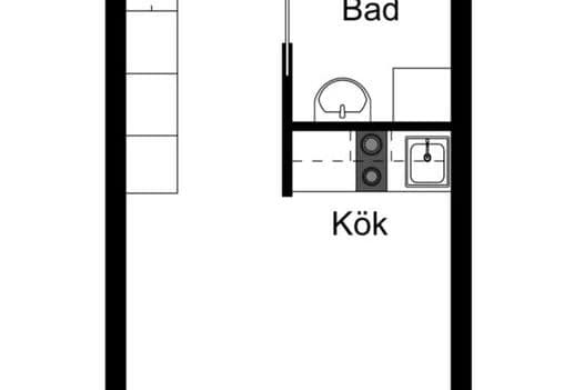 Uthyres 1a 24 kvm i Kista 2 mån
