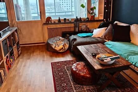 Möblerad 3:a i Årsta nära city