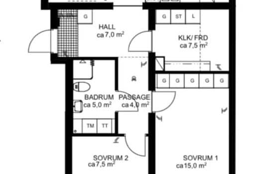 Nyproducerad 3:a i Bandhagen uthyres