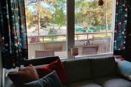 Möblerad 2:a med balkong vid Stamparken