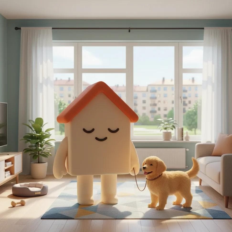 Hyra lägenhet i Bromma med hund: Regler och tips för 2026